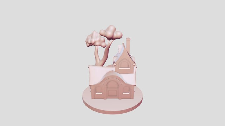 Fantasy House_01 3D Model