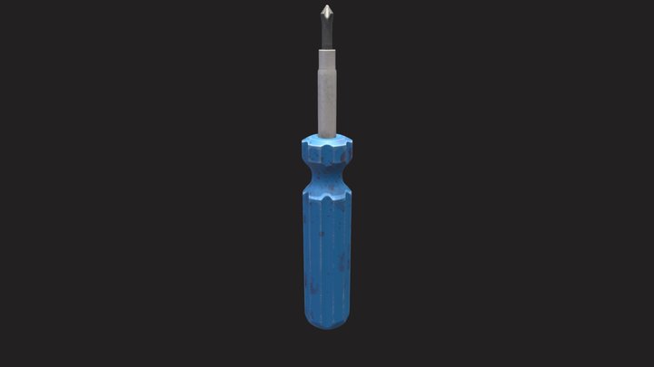 Screwdriver 3D Model