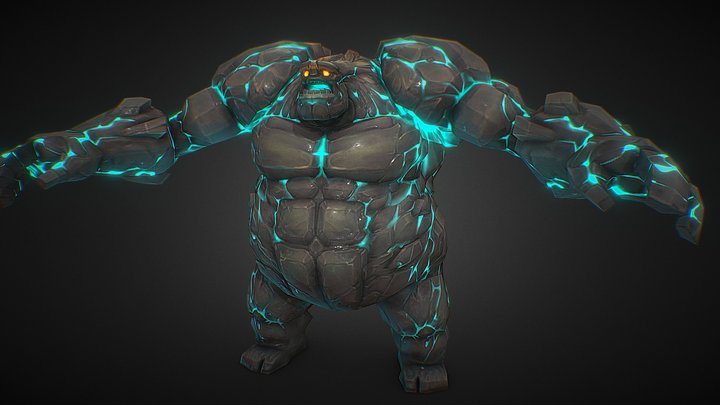 石头人 3D Model