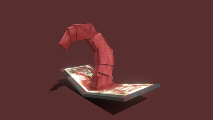 Blood book 3D Model