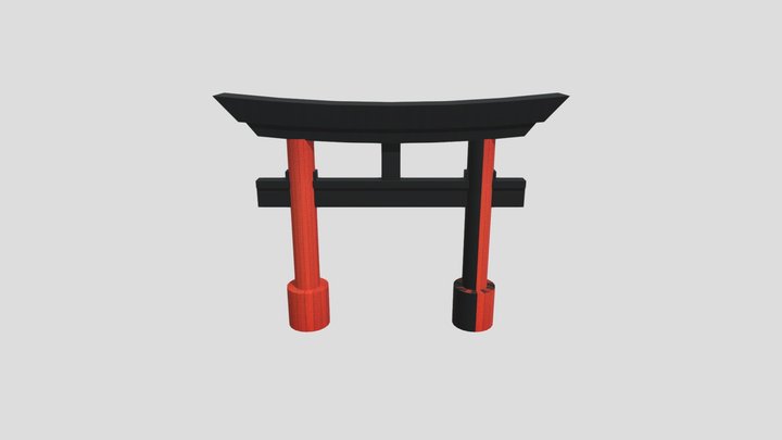 tori gate 3 3D Model