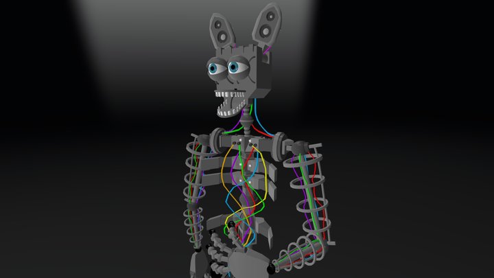 [Parz] FNAF2 Endo Skeleton Model 3D Model