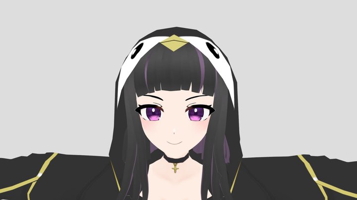 薬師丸ゆらさま 3D Model