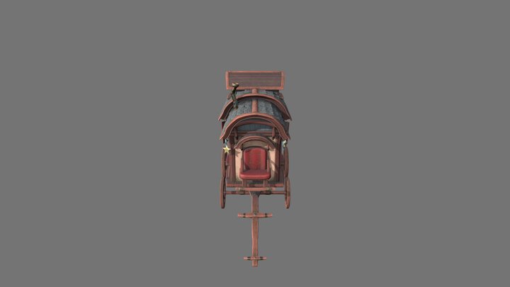 Mae Haslam - Starry Caravan 3D Model