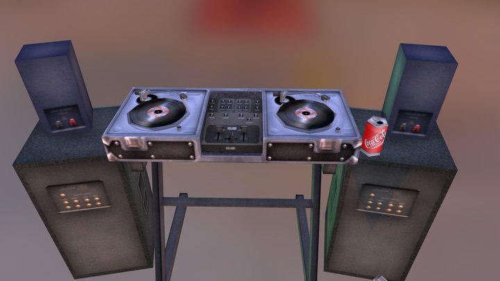 DJ5000 3D Model
