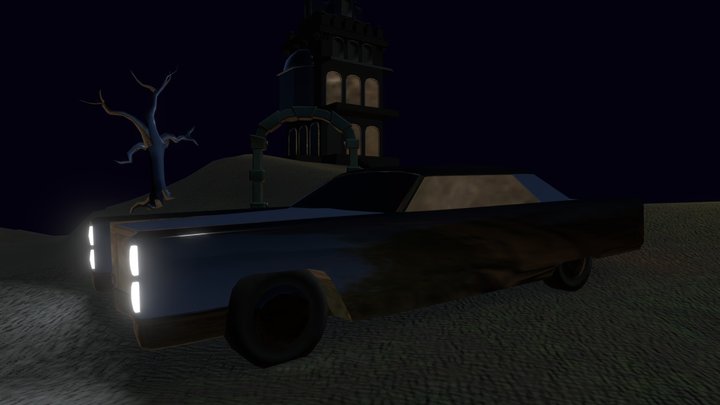 Scooby -Do Scene 3D Model
