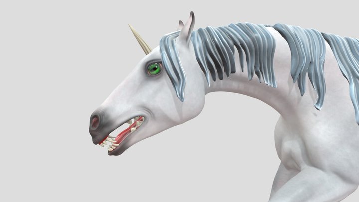 Единорог 3D Model