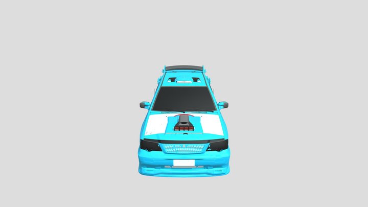 Sport Car 3 (Game) - Saipa 111 – Modello 3D gratuito STL