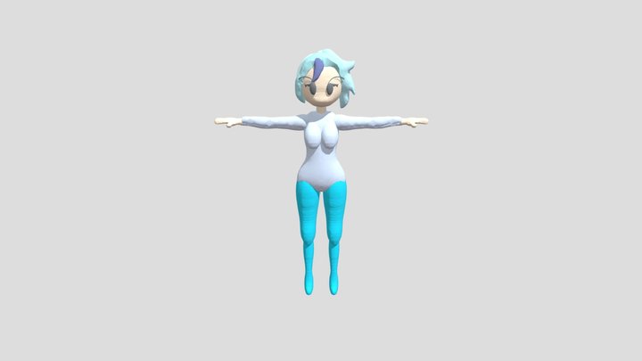 Boyfriend's Mom Rig needs texturing 3D Model