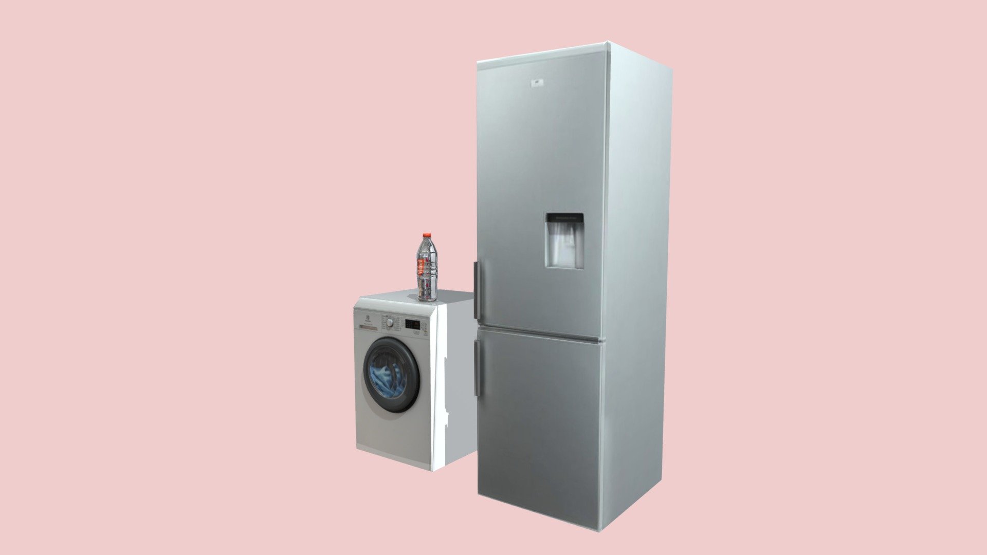 Kitchen furniture — Sketchfab embed 3D viewer