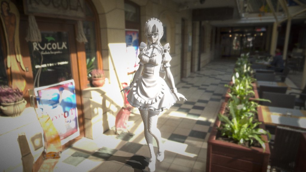 Violet Maid Figure