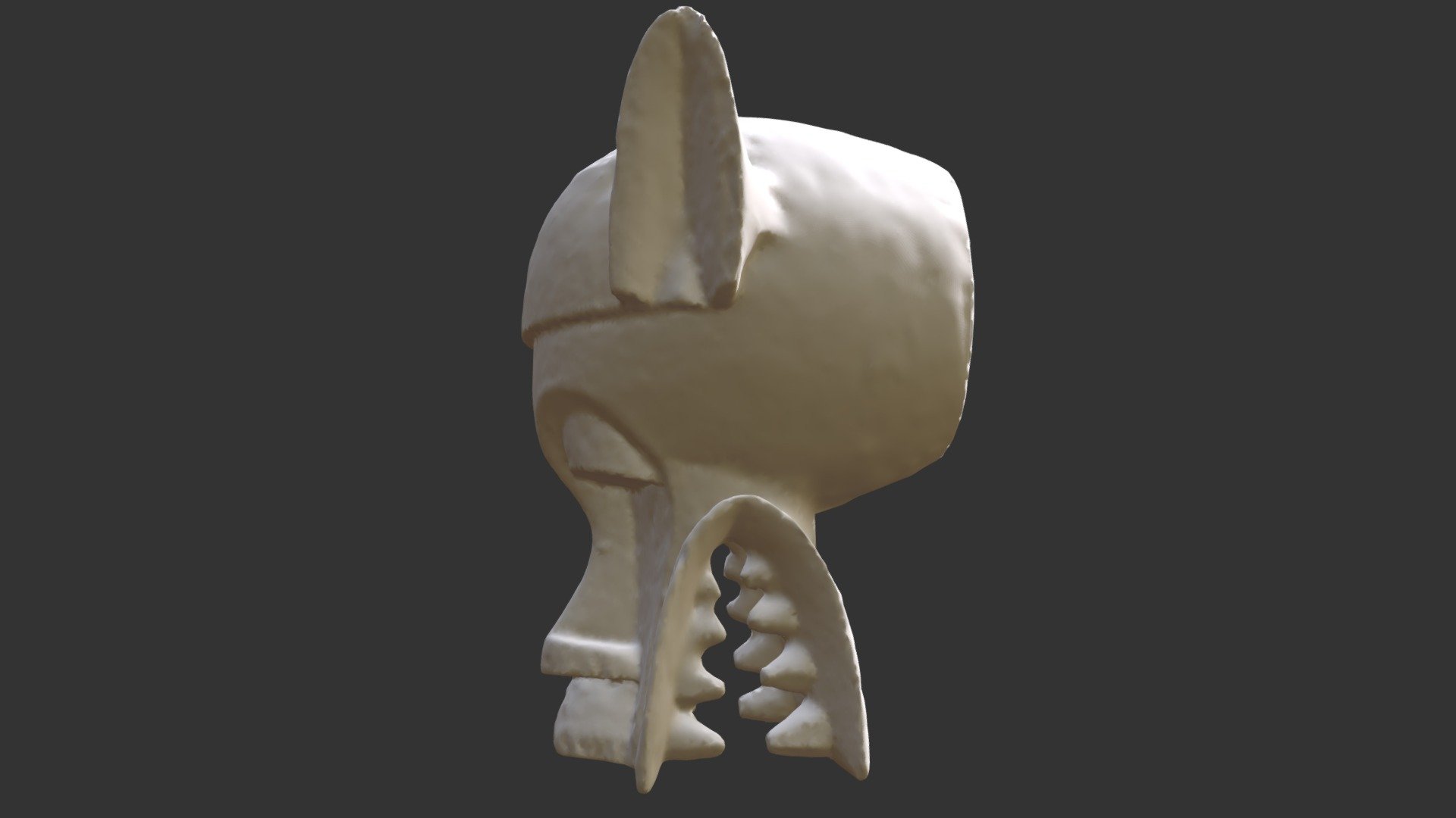 African Mask Obj File