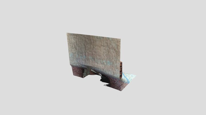 Brick 3D Scanned 3D Model