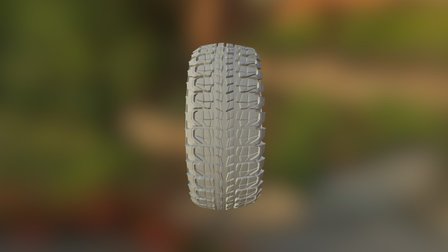 Homework Of A Silly Tire 3D Model