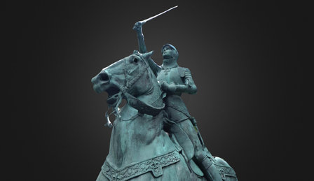Jeanne d'Arc 3D Model