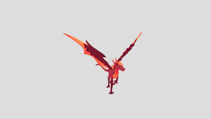 flame 3D Model