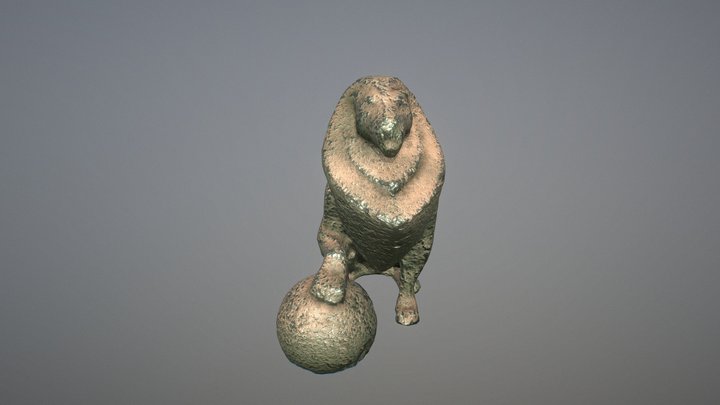 Moleva lion (quixel mixer) 3D Model