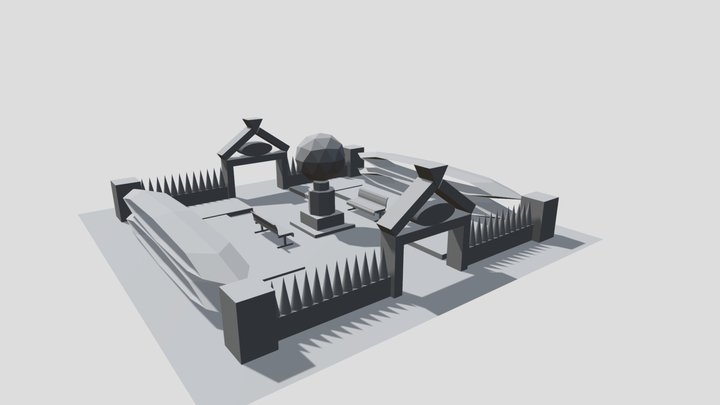 CentralObjectPark 3D Model