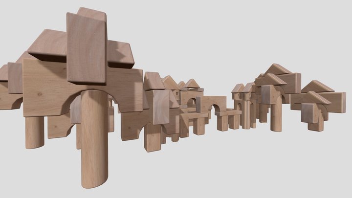 wk7b unit block advanced 3D Model
