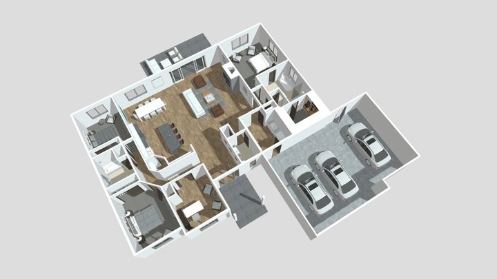 731 house 3D Model