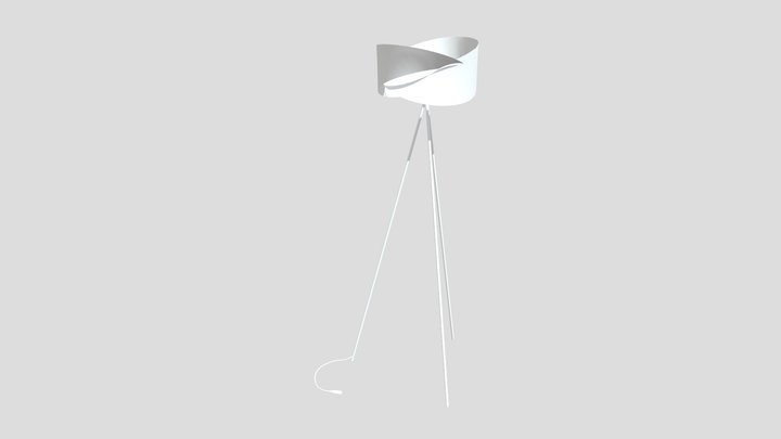 01 Model Lucia Pribytna Drevo V Ohybe 3D Model