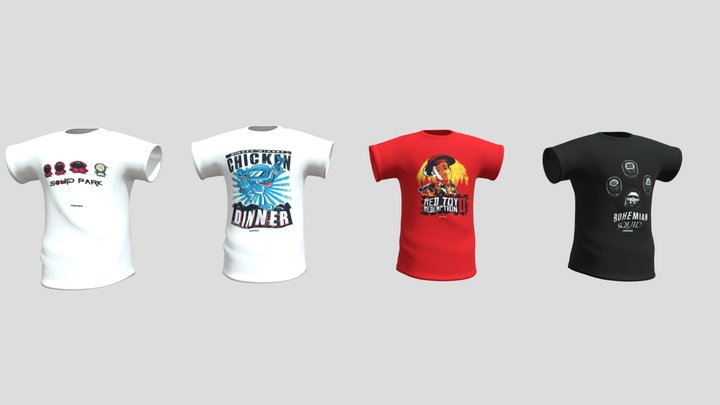 Friking Store Space 3D Model