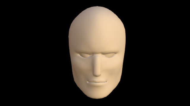 Face 1 3D Model