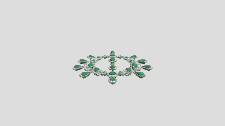 Emerald Elegance 3D Model
