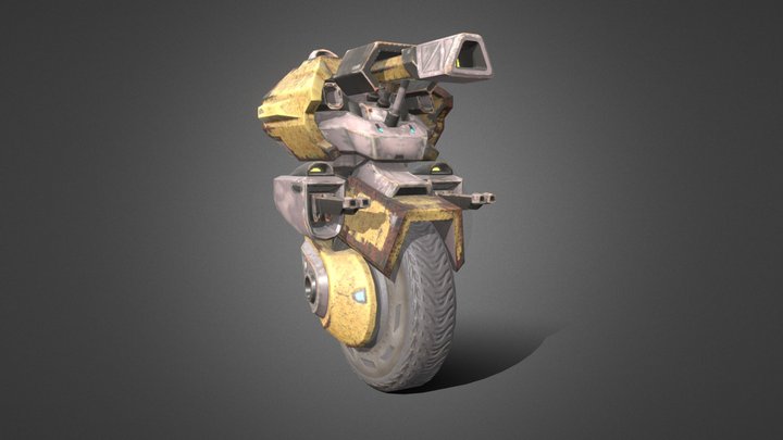 Monowheel Bot | VGDC – Modelo 3D gratuito STL