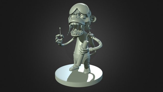 monkey 3D Model