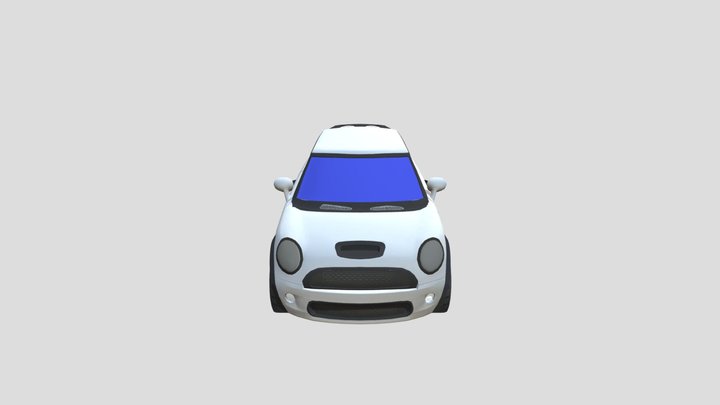 2_ Mini Cooper 3D Model