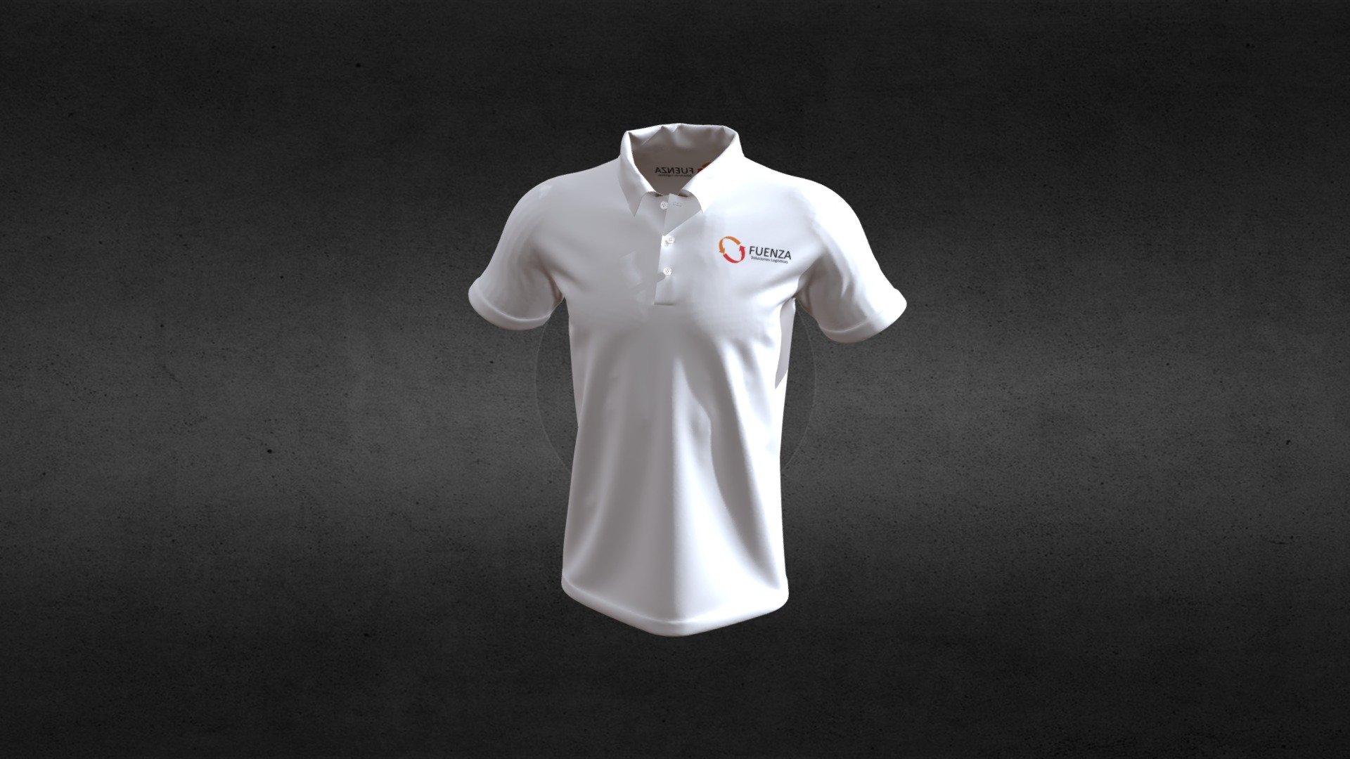 Camisa-polo-FUENZA BLANCA