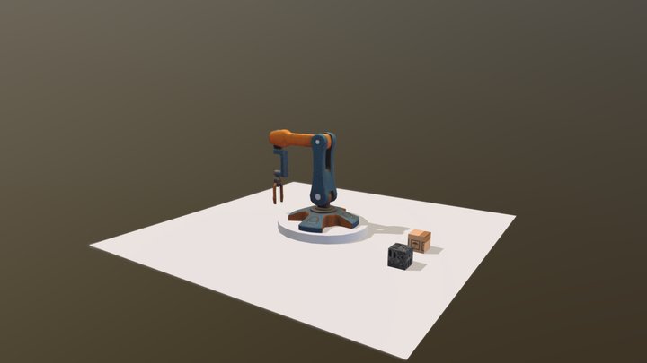 Arm Animation 3D Model