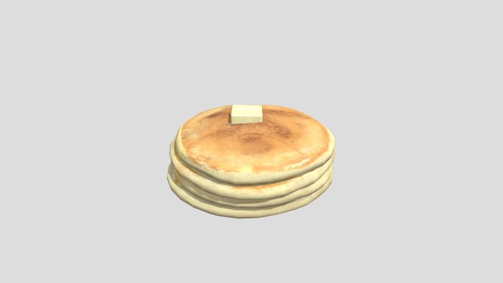 Pancakes 3D Model