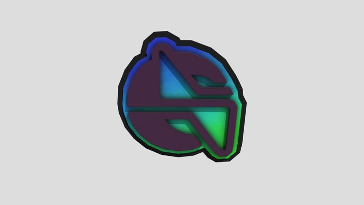 AA badge 3D Model