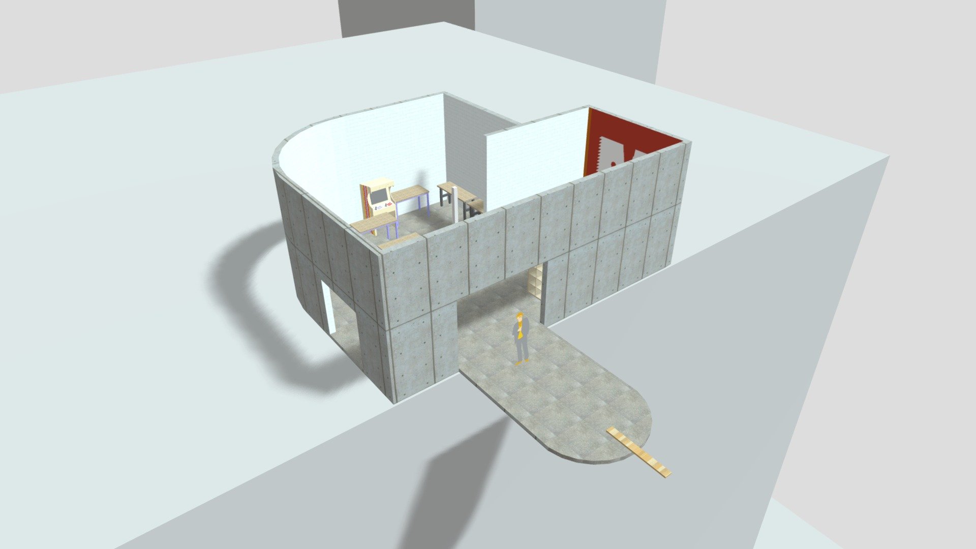 The M-LAB Sketch Up File Obj Plank