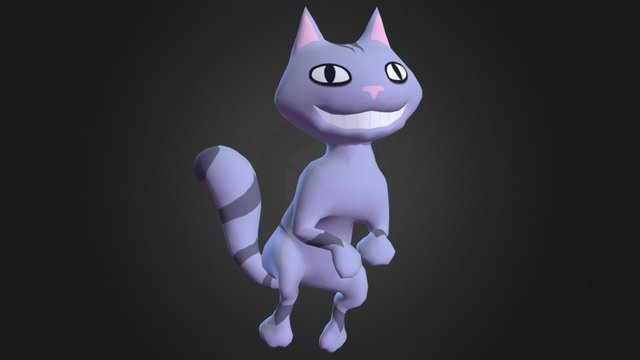 Cheshire Cat 3D Model