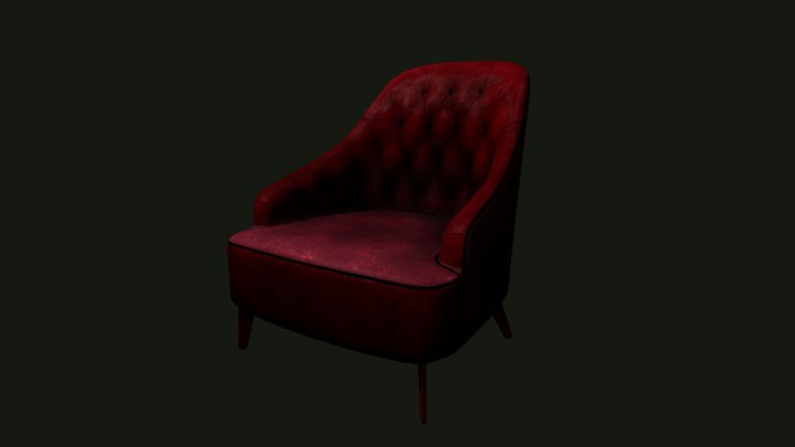 Krzeseł 3D Model