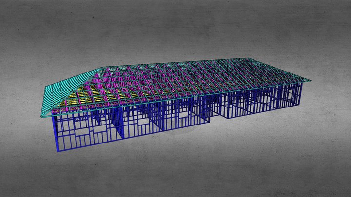 офис на 15 человек 3D Model