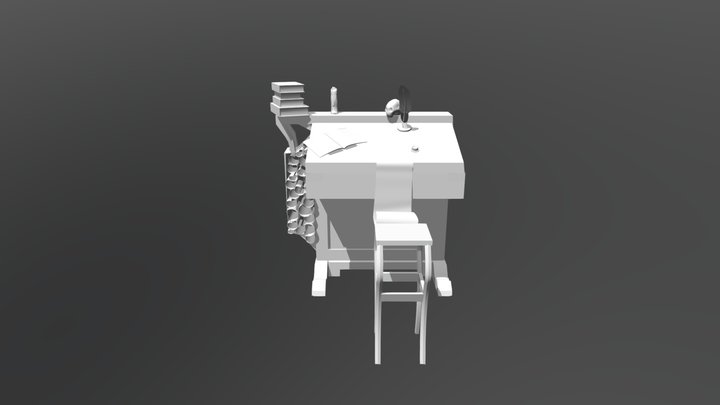 Warhammer Desk 3D Model