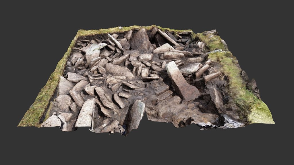 Hangingstone Hill excavation 2016 - 3D model by ralphfyfe [0073f40 ...