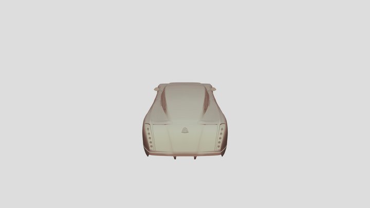 Maybach Exelero 2005 scale1-65 for 3D-printing