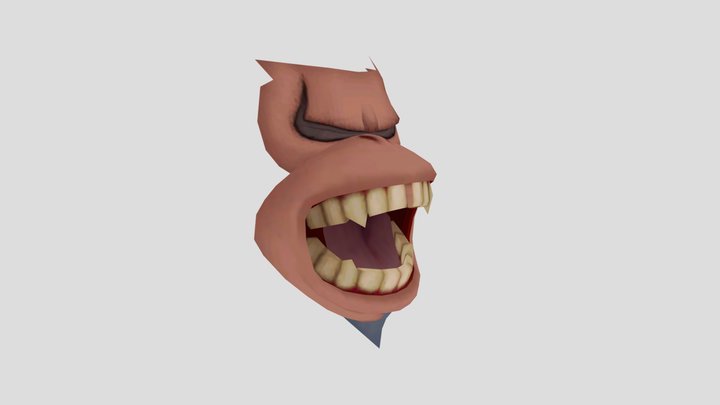 Ninja Kong's Face 5 – Modello 3D gratuito STL