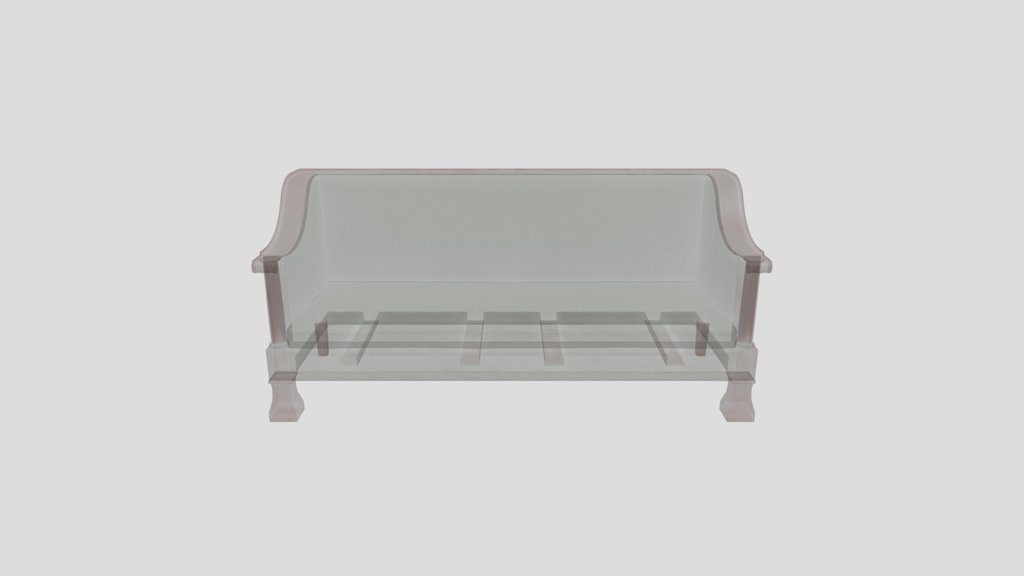 1920 Empire Revival Box Sofa