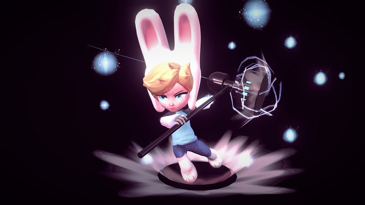 Bunny Boy 3D Model