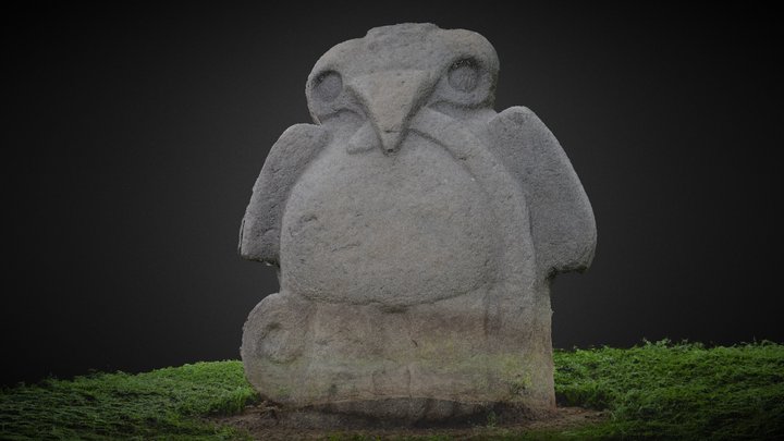 San Agustin, Archaeological complex Colombia. 3D Model
