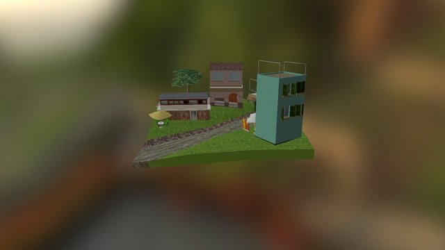 1DAE3_Lisabeth_Jen_CityScene 3D Model