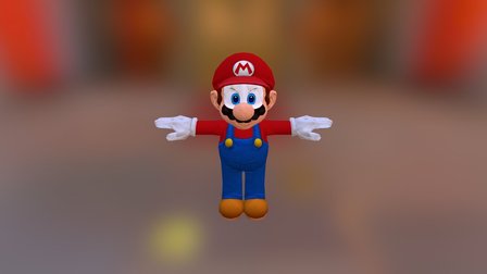 Wii U - Mario Kart 8 - Mario 3D Model
