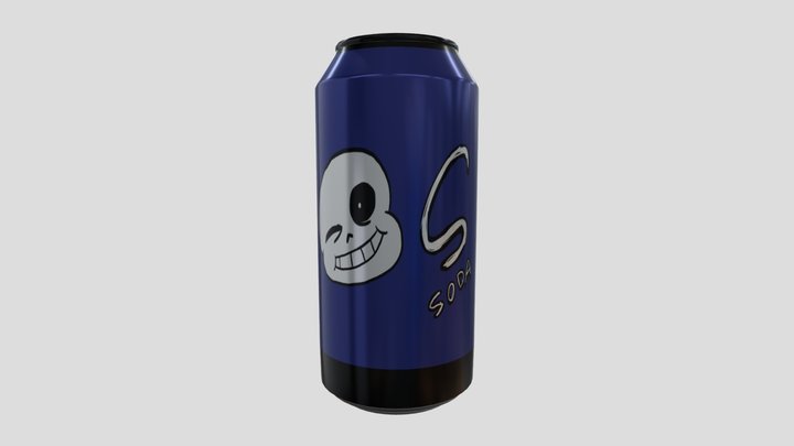 Sans Soda 3D Model