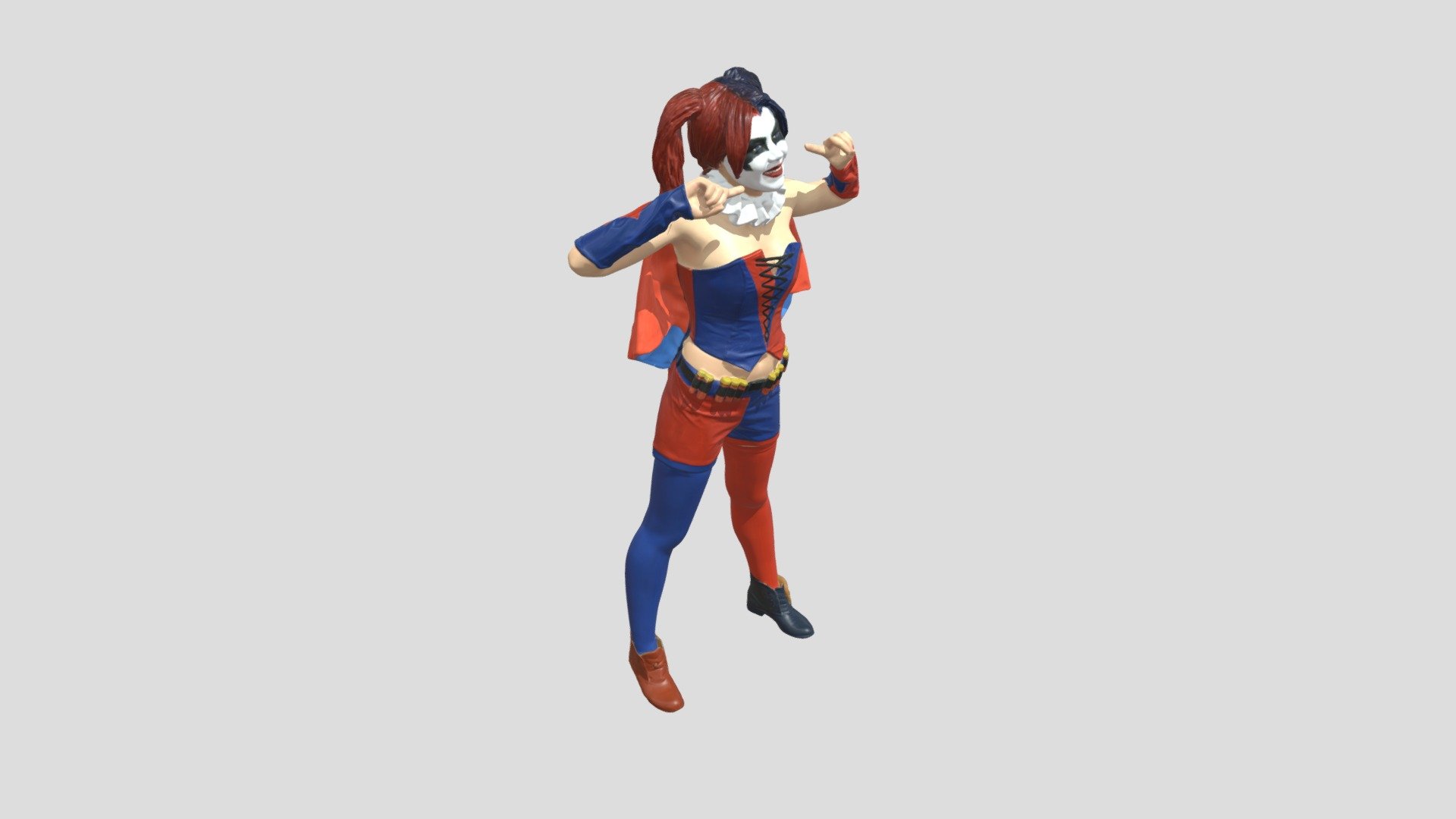 Harley quinn cosplayer